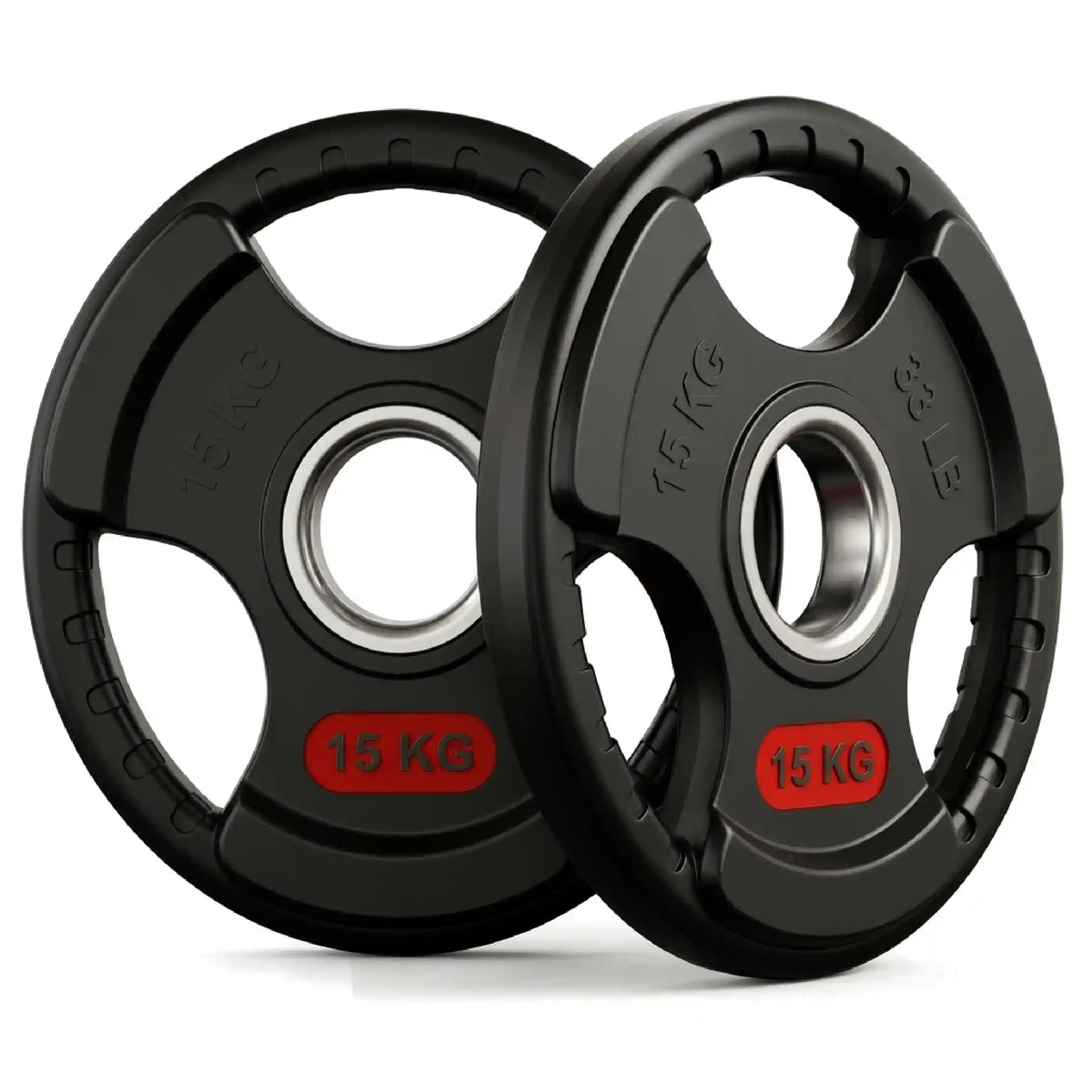 Tri-Grip Olympic Weight Plates 1.25 kg to 25 kg Pairs, Sets to 150 kg