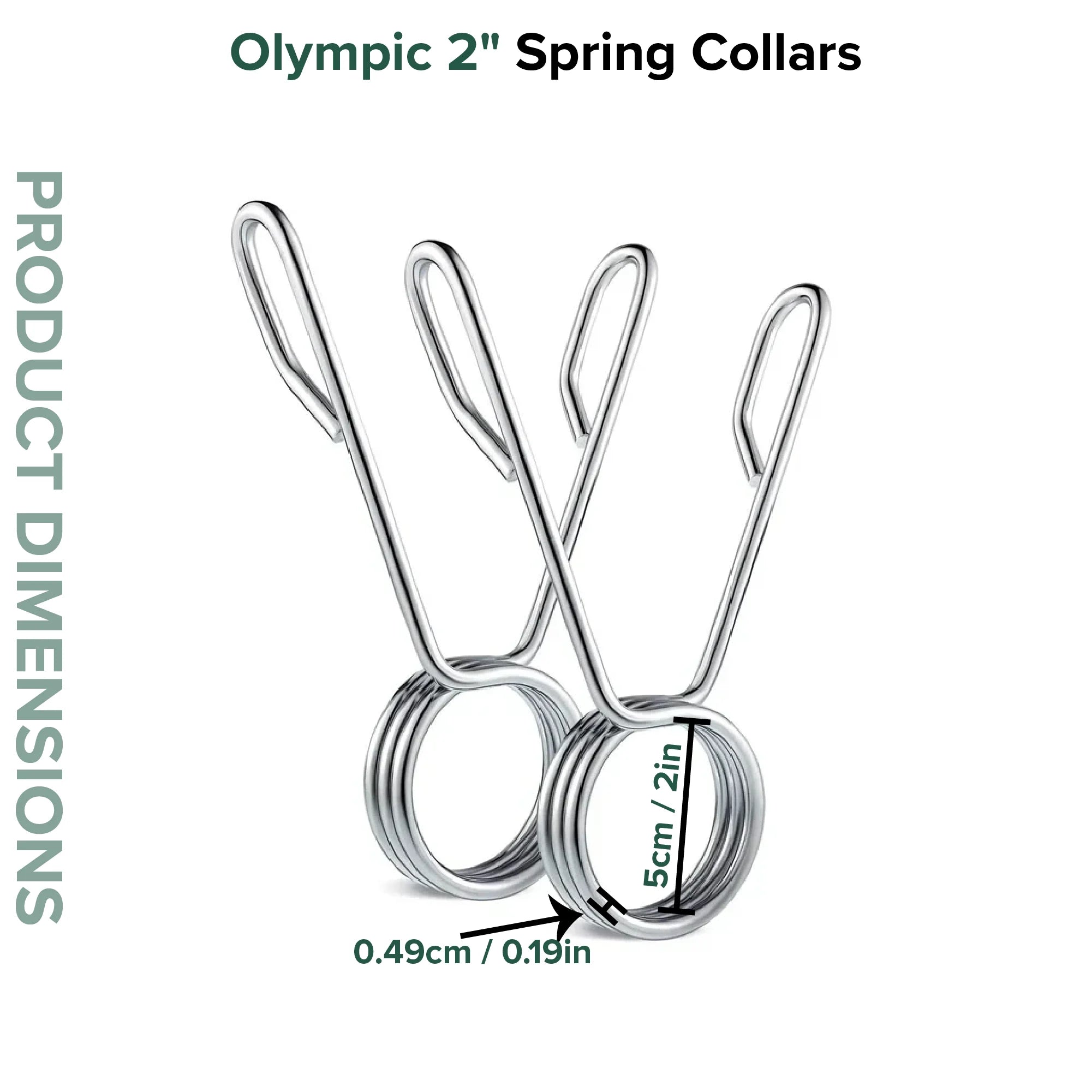 Olympic 2" Spring Collars