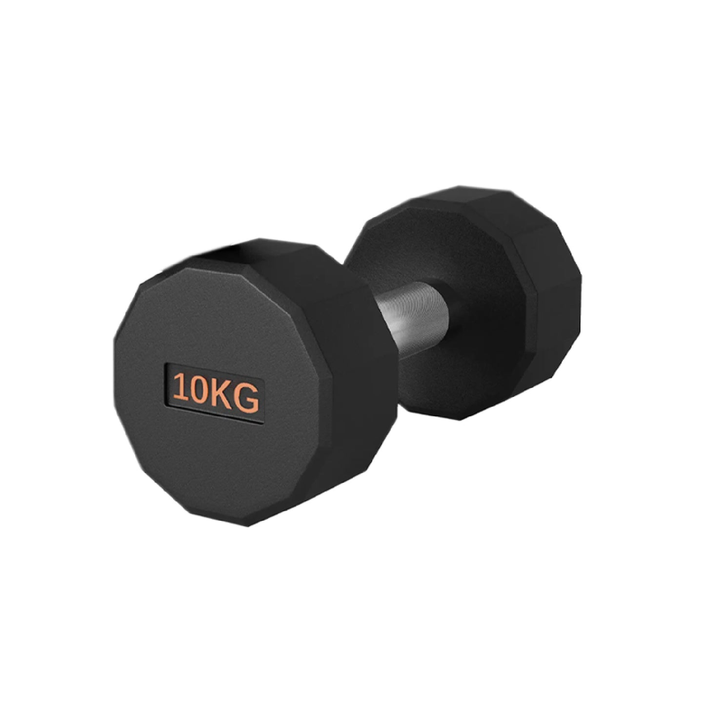 Premium Round Hex Dumbbells - Anti-Roll Design with Knurled Grip and Rubber-Coated Heads - Available as Singles, Pairs, and Complete Sets With Optional Rack - Professional Strength Training Equipment