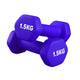 Pair (2 Dumbbells) / 1.5 kg / Purple