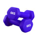 Pair (2 Dumbbells) / 6.0 kg / Purple