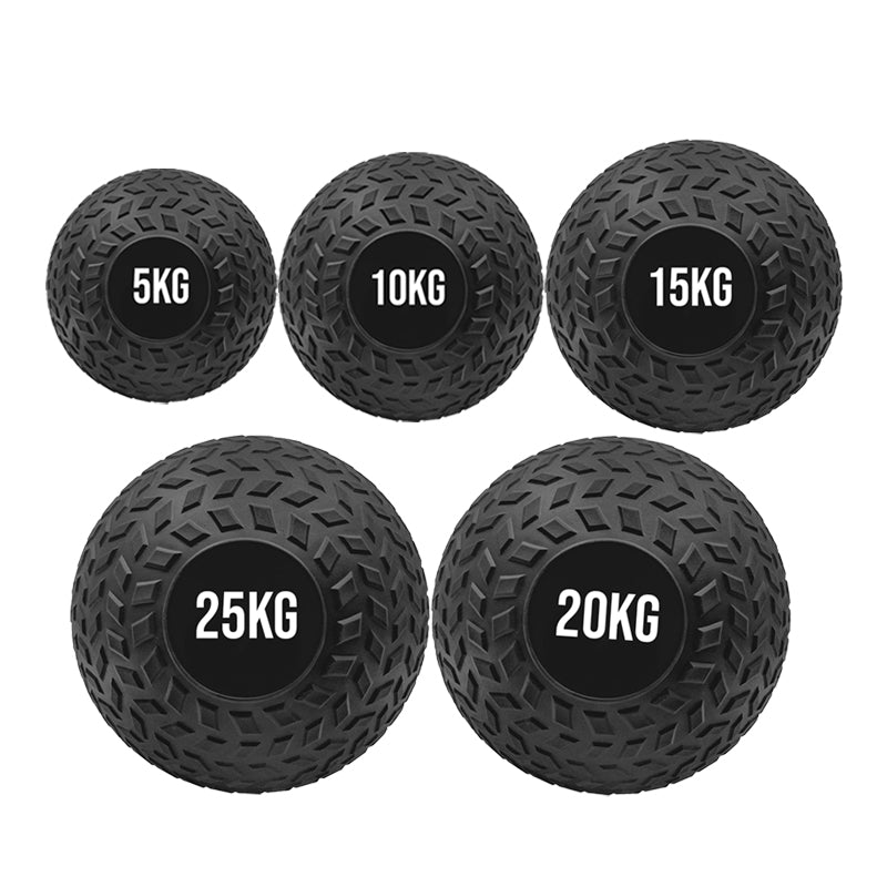 Treaded Slam Balls – No-Bounce, Heavy-Duty Medicine Balls with Textured Grip – Sand-Filled for Strength & MMA Training