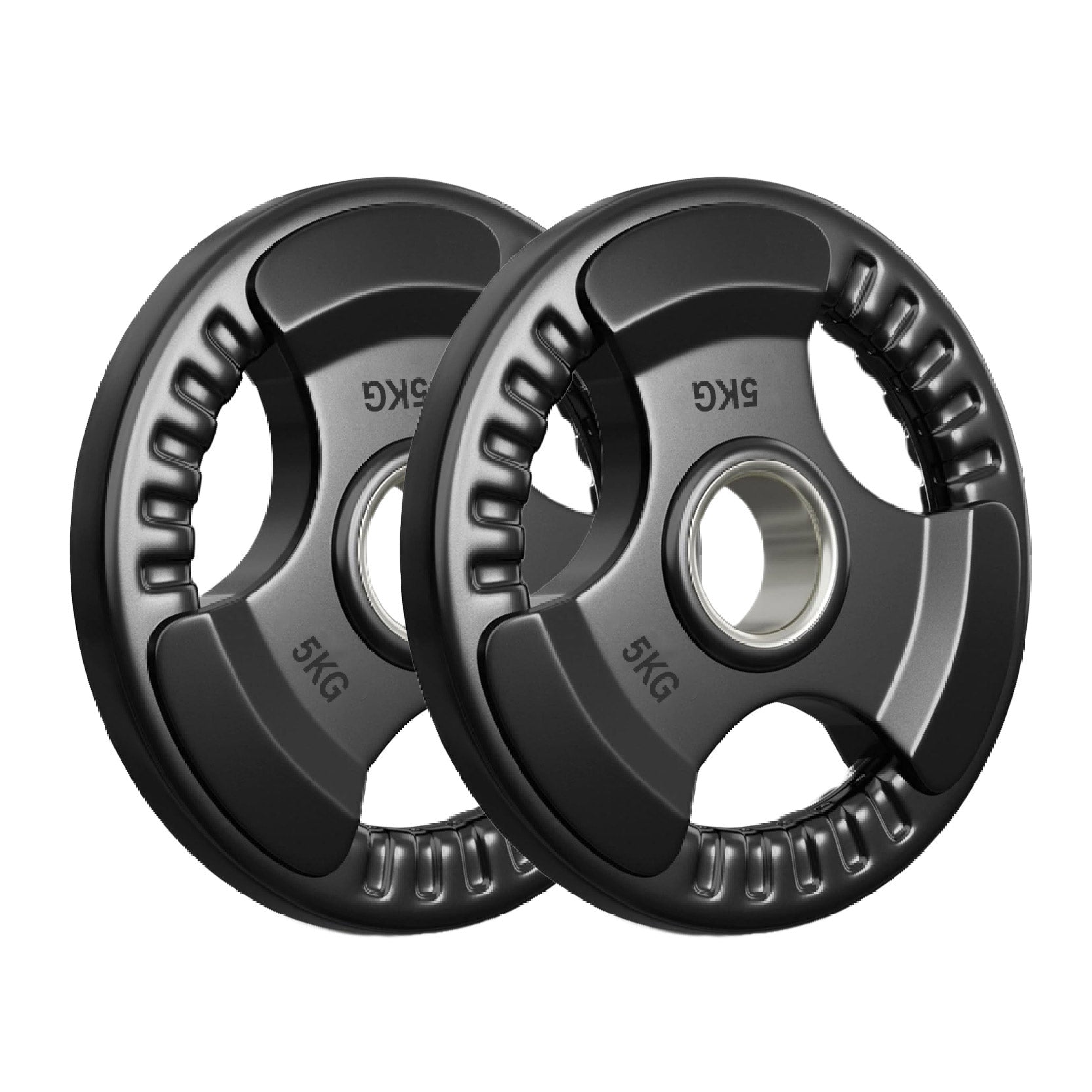 Tri-Grip Olympic Weight Plates