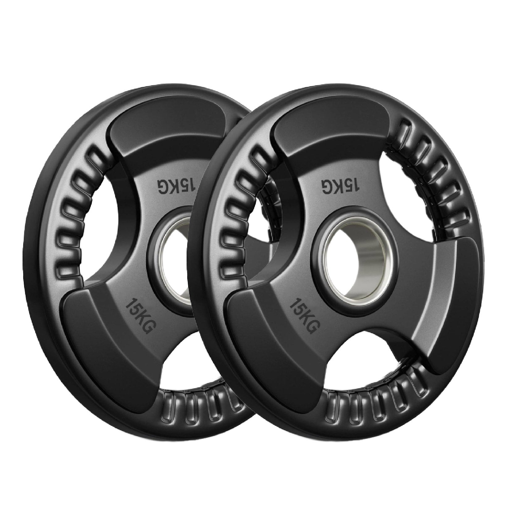Tri-Grip Olympic Weight Plates