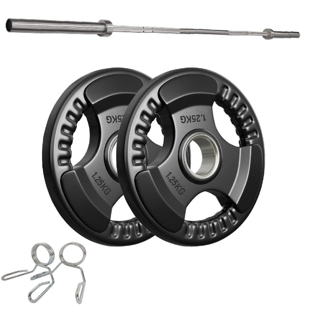 Tri-Grip Olympic Weight Plates