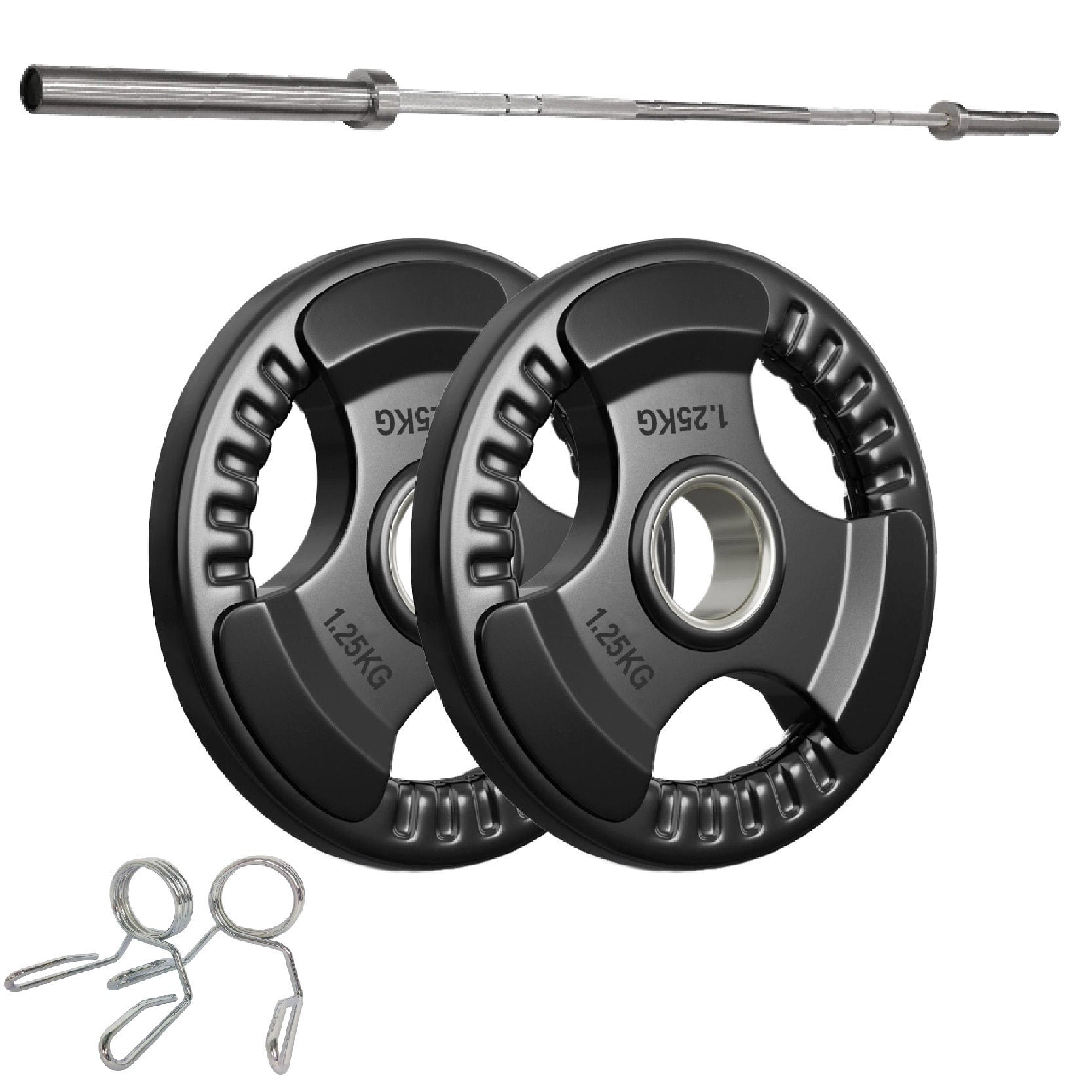 Tri-Grip Olympic Weight Plates