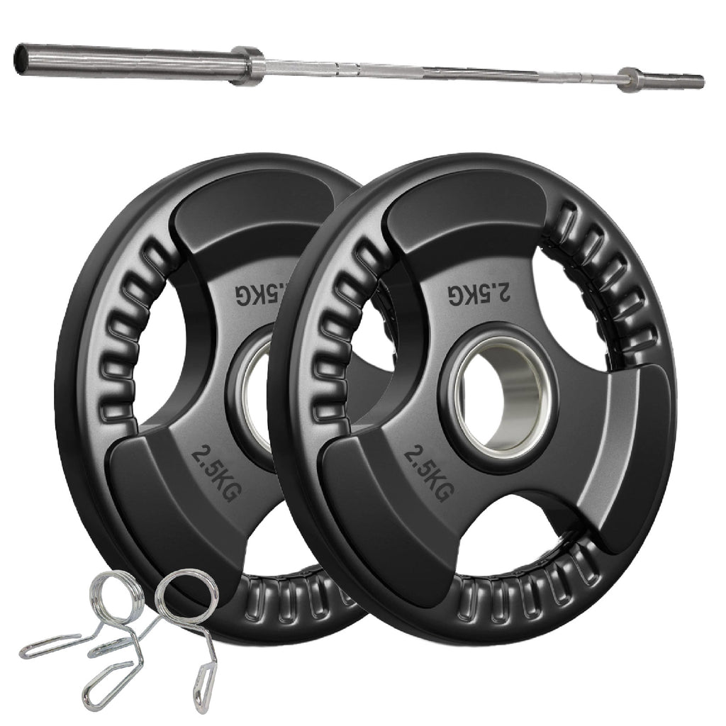 Tri-Grip Olympic Weight Plates