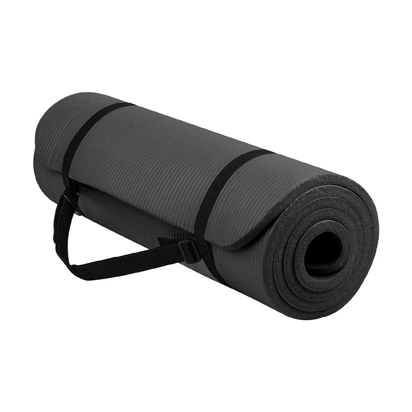 Black Yoga Mat 