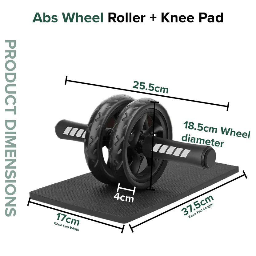 Abs Wheel Roller and Knee Pad