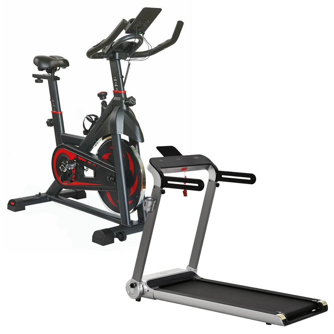 Premium Indoor Cycling Bike with LCD Display, Belt Drive, Adjustable Resistance, Ergonomic Seat & Handlebars – Quiet Stationary Bike for Home Cardio & Fitness Tracking