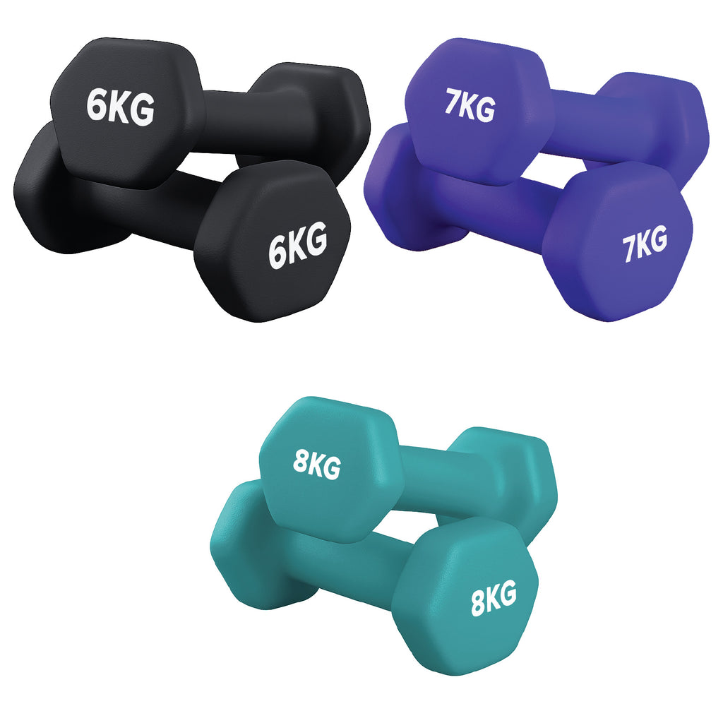 Neoprene Dumbbell Pairs