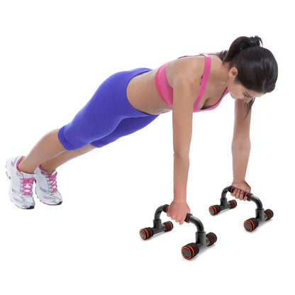 Push Up Bars – Non-Slip Ergonomic Handles for Chest, Shoulder & Arm Workouts, Durable & Portable Strength Training Equipment for Home Gym Fitness