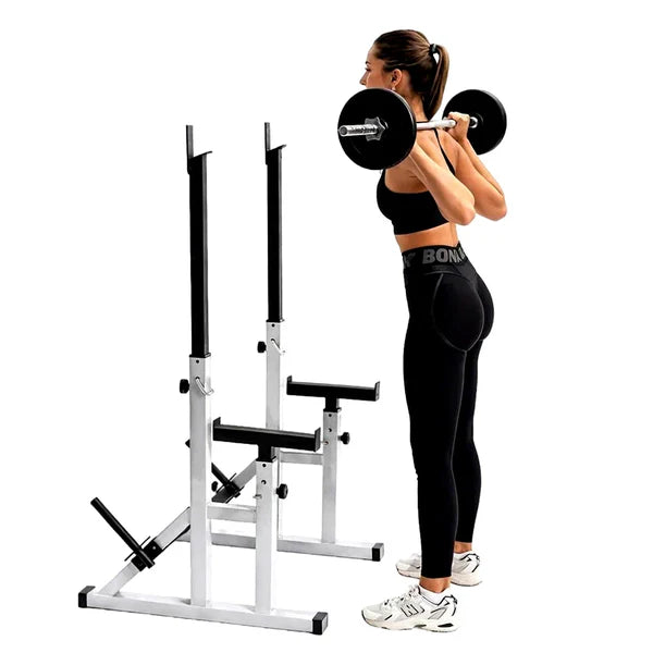 Adjustable Squat & Bench Press Rack Stand