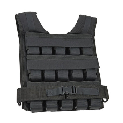 30kg Adjustable Weighted Vest – Commercial-Grade with Removable Metal Weights, Secure Fit & Durable Oxford Cloth for Home Fitness & Cardio